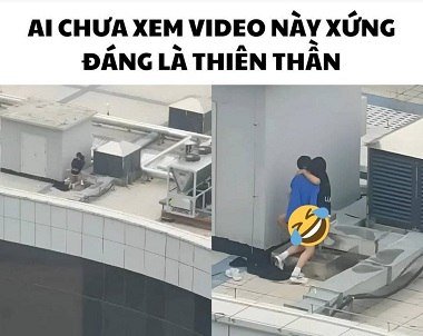 Cặp đôi làm tình trên sân thượng