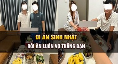 Đi ăn sinh nhật chơi nát lồn vợ bạn